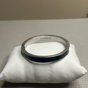 Talbots Silver and Navy Bangle